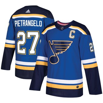 Men's St. Louis Blues #27 Alex Pietrangelo 2019 Blue Fashion Stanley Cup Champions Stitched NHL Jersey